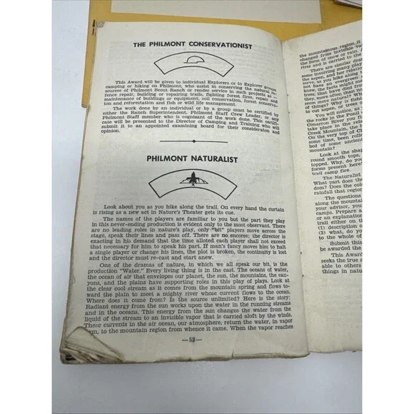 PHILMONT SCOUT RANCH Vintage Correspondence Packet 1950s Boy Scouts of America - Picture 8 of 14
